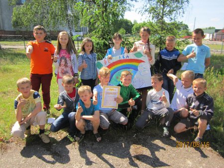 в Залузькому НВК  останній табірний день